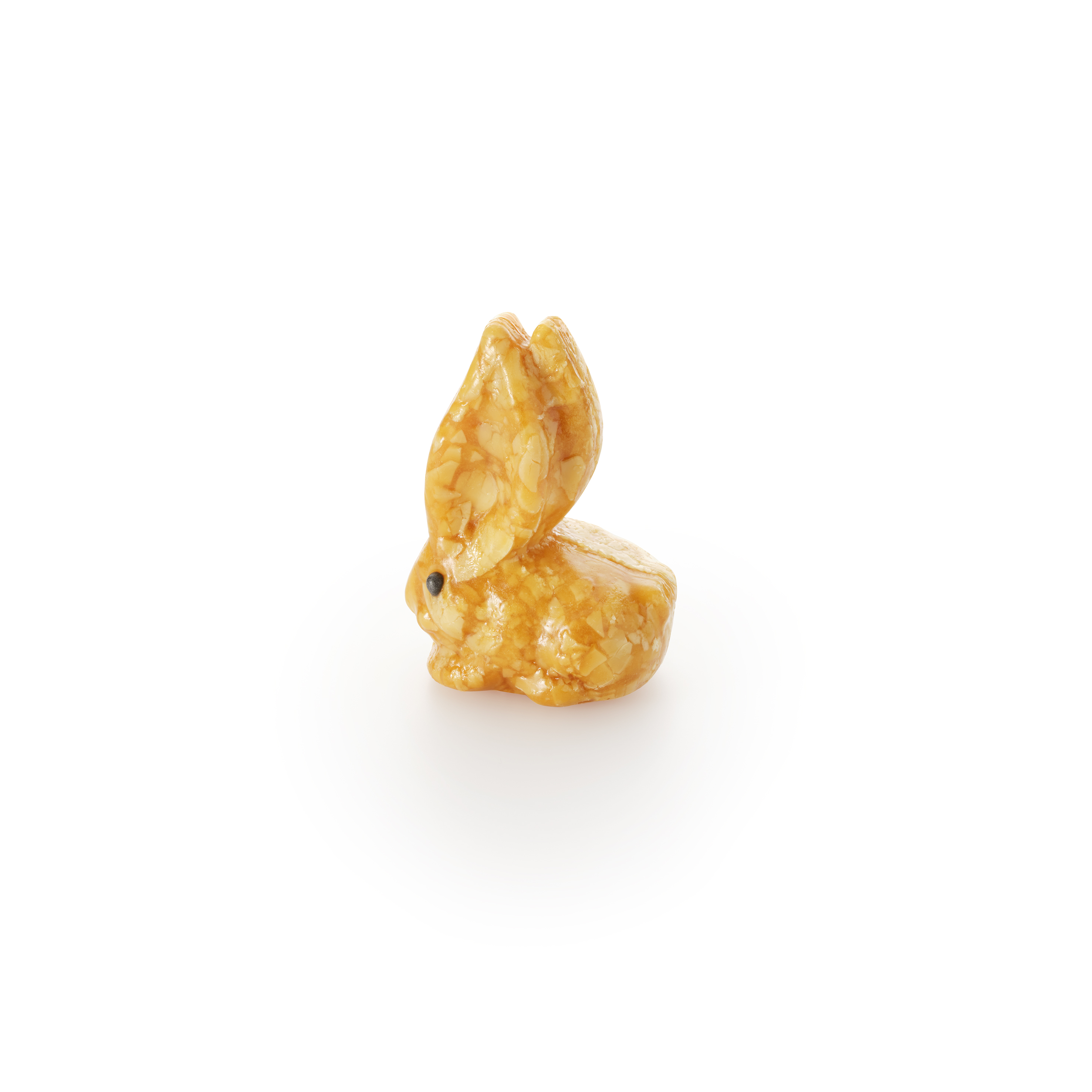 Mandel Nougat mini Häsli 40g Krokant Mini Hase für Ostern Osternest