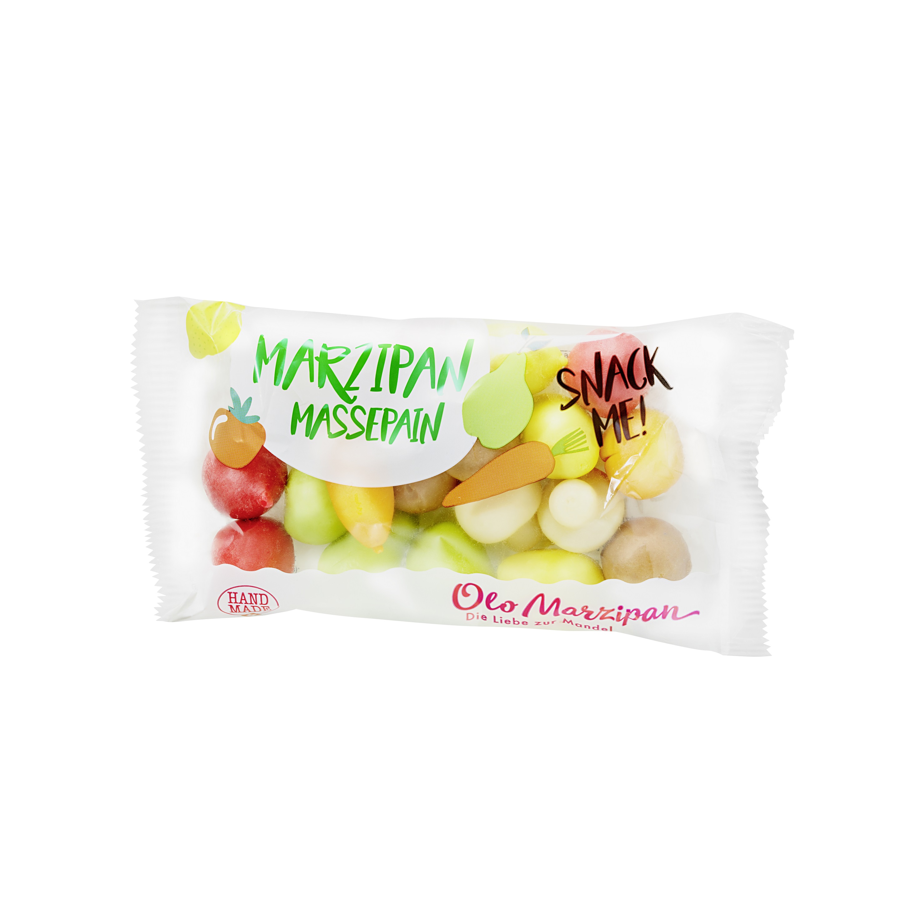 Marzipan Früchte und Gemüse zum Snacken