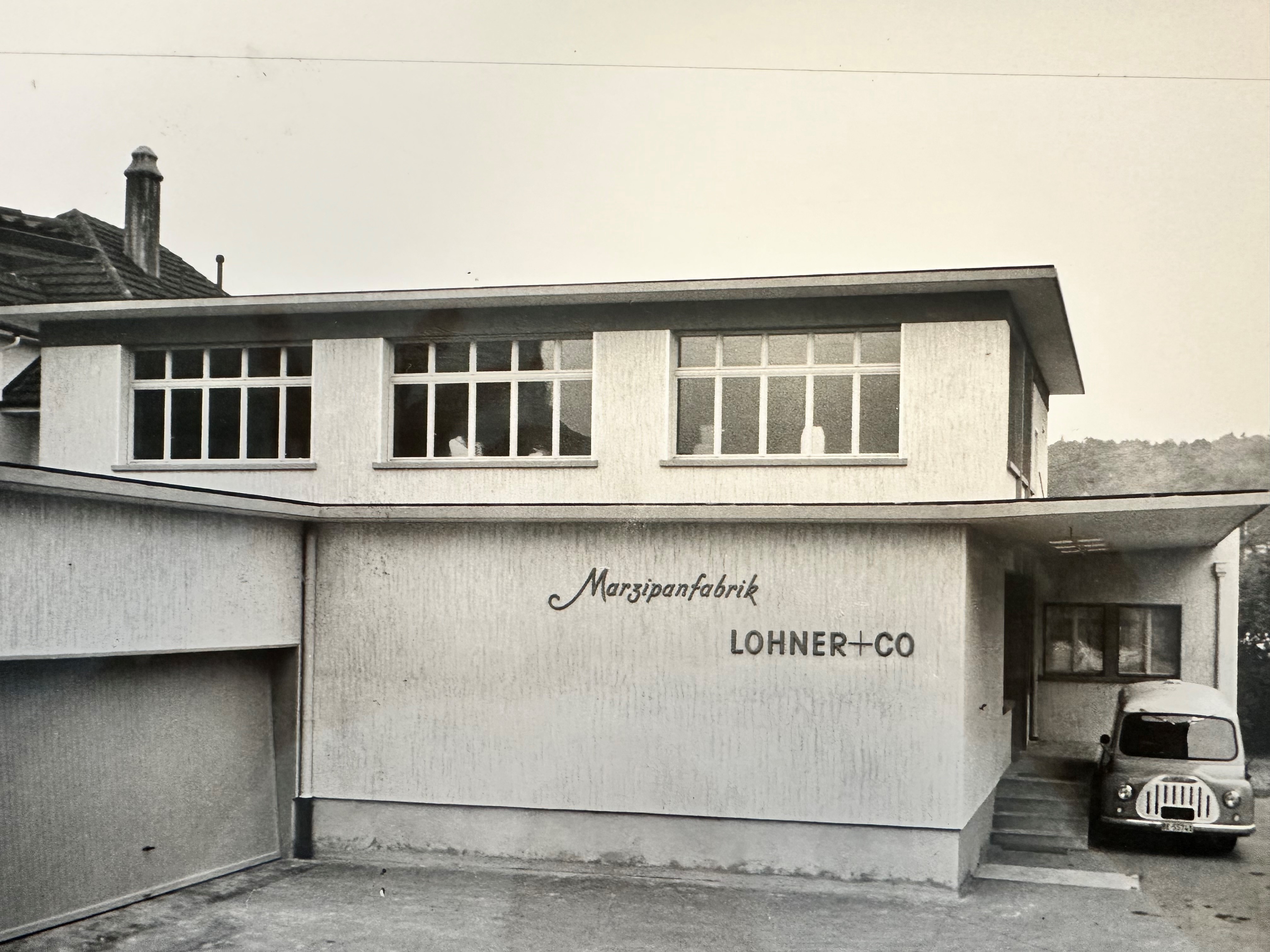 Erste Marzipanfabrik von Olo Marzipan in Ostermundigen