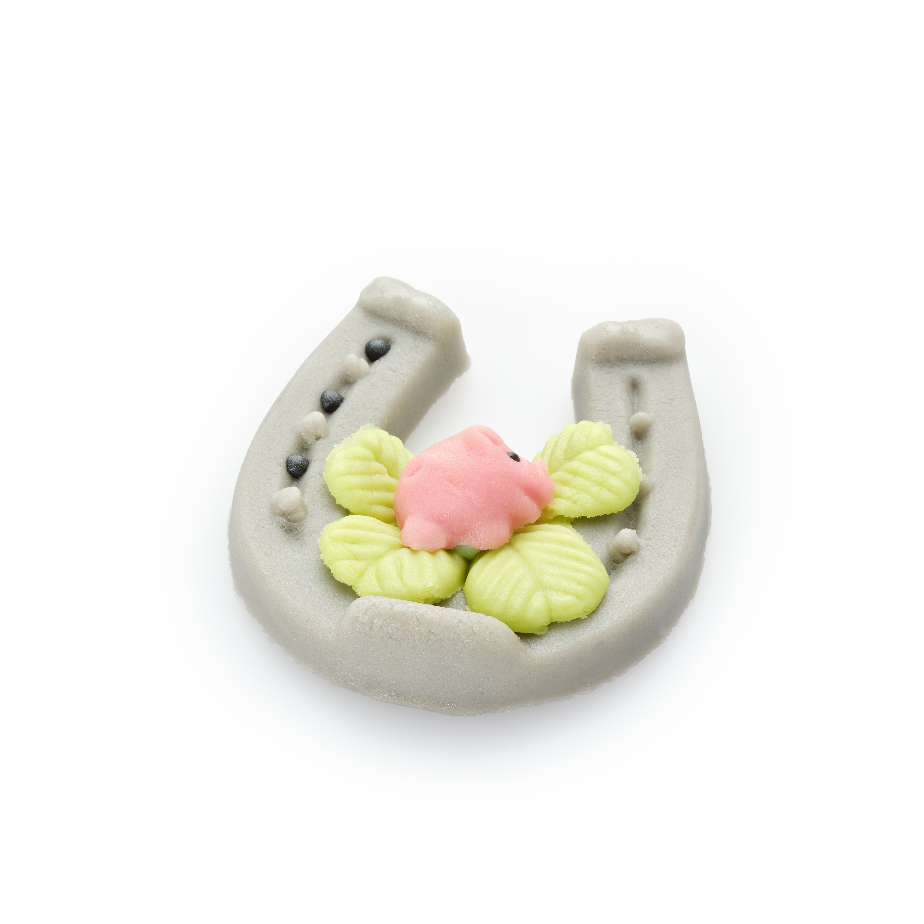 Marzipan Hufeisen dekoriert, 35g