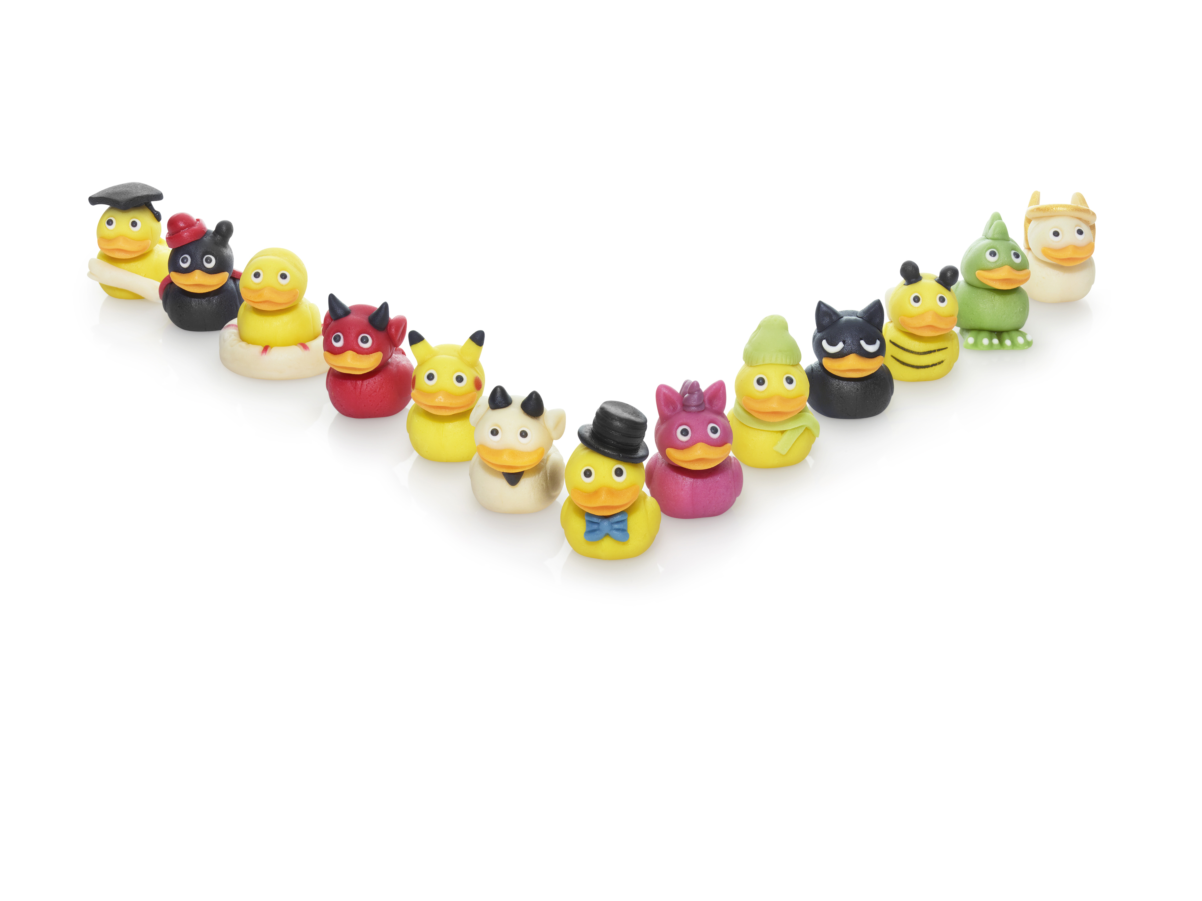 Entenkollektion Marzipan