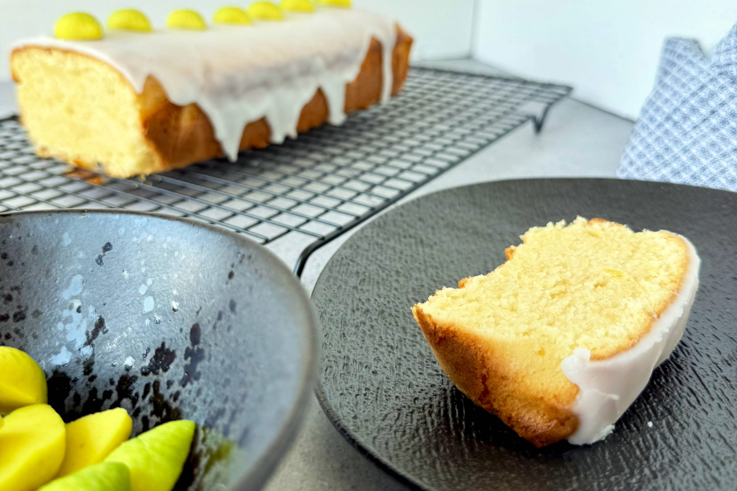 Saftiges Zitronencake