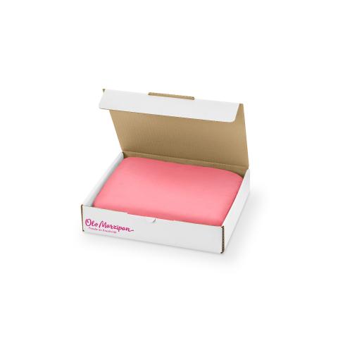 Marzipan zum Modellieren 5kg, rosa, Block