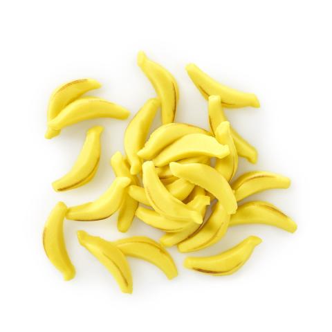 Marzipan Decor Bananen
