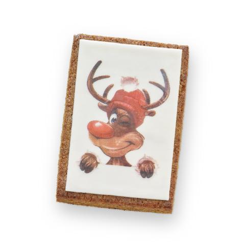 Haselnusslebkuchen-Set Elch