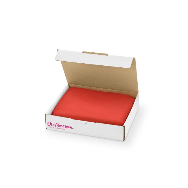 Marzipan zum Modellieren 5kg, rot Block