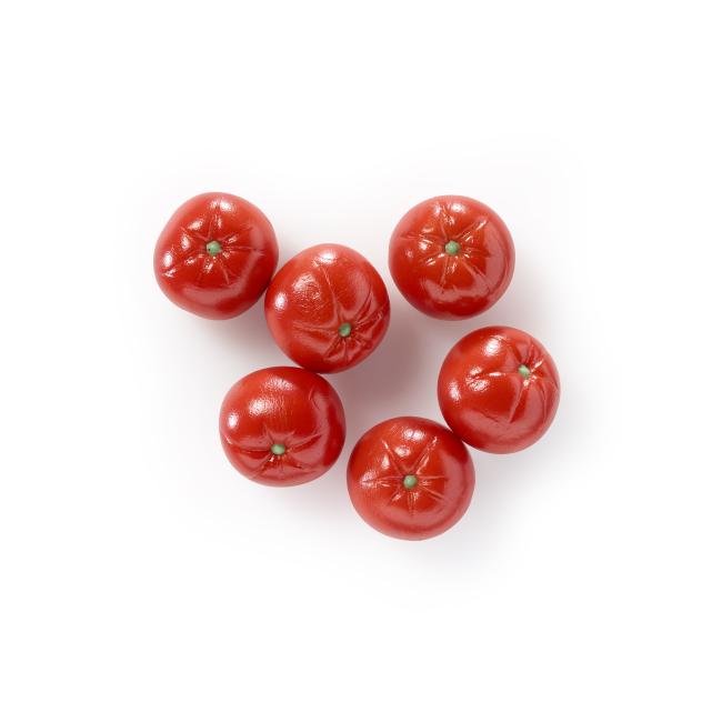 Tomate aus Marzipan