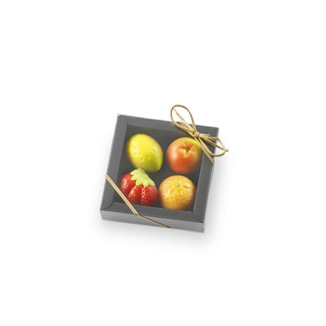 Bittermandel-Marzipanfrüchte 4er Box